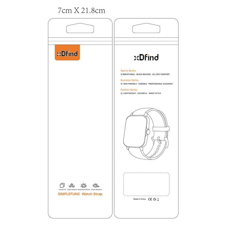 xDfind Aline Nylon Loop Watch Band, For Apple Watch 46mm / 49mm / 45mm / 44mm, For Apple Watch 42mm / 41mm / 40mm / 38mm