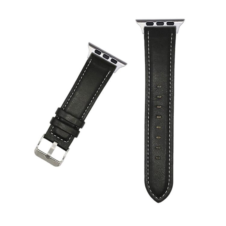 xDfind Crazy Horse Texture Leather Watch Band, For Apple Watch 46mm / 49mm / 45mm / 44mm, For Apple Watch 42mm / 41mm / 40mm / 38mm