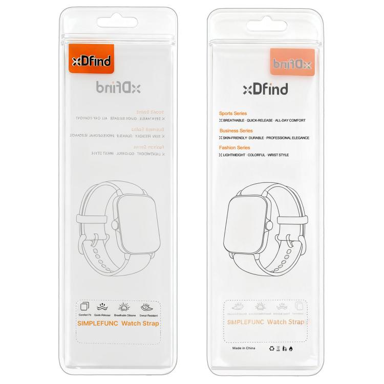 xDfind Crazy Horse Texture Leather Watch Band, For Apple Watch 46mm / 49mm / 45mm / 44mm, For Apple Watch 42mm / 41mm / 40mm / 38mm