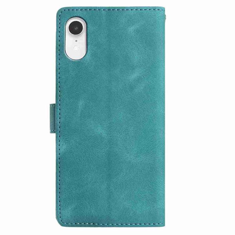 Skin Feel Embossed Feather Leather Phone Case, For iPhone XR, For iPhone XS Max, For iPhone 8 Plus / 7 Plus