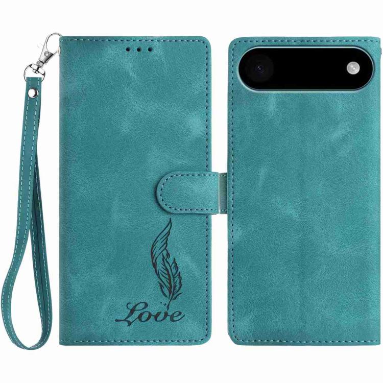 Skin Feel Embossed Feather Leather Phone Case, For iPhone 17 Air, For iPhone 16e, For iPhone 16 Pro Max