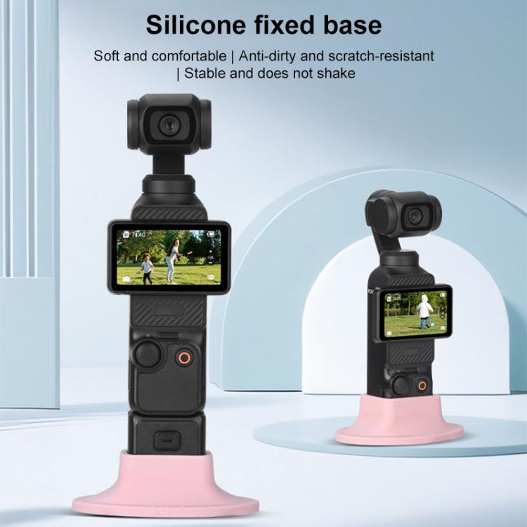 BRDRC Silicone Desktop Base Bracket, For DJI OSMO Pocket 3