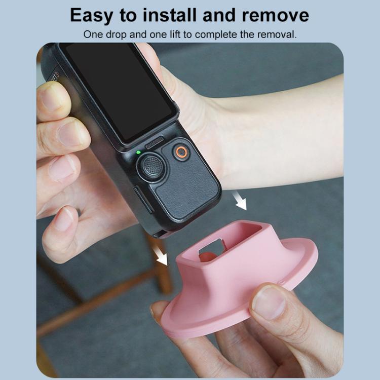 BRDRC Silicone Desktop Base Bracket, For DJI OSMO Pocket 3