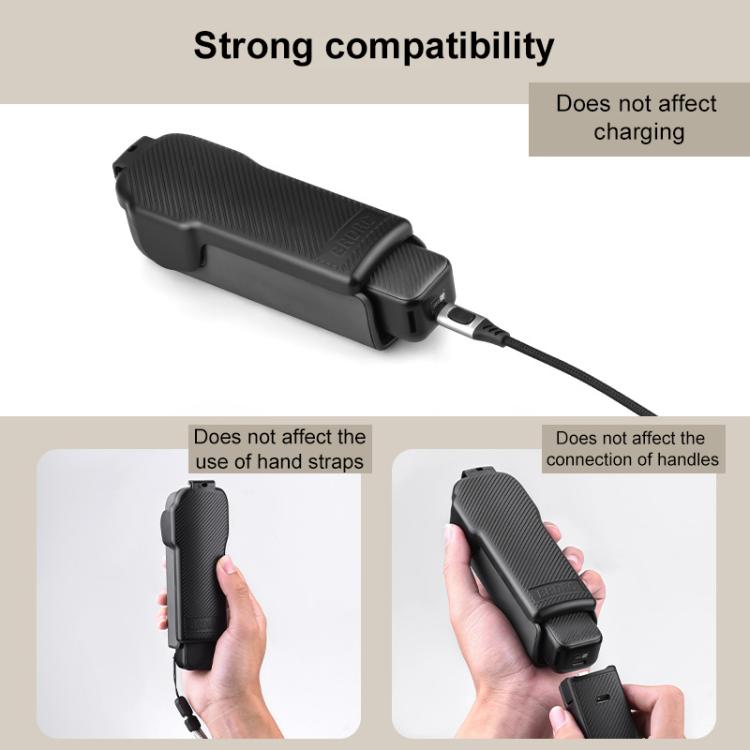 BRDRC Twill-Textured ABS Protective Case, For DJI OSMO Pocket 3