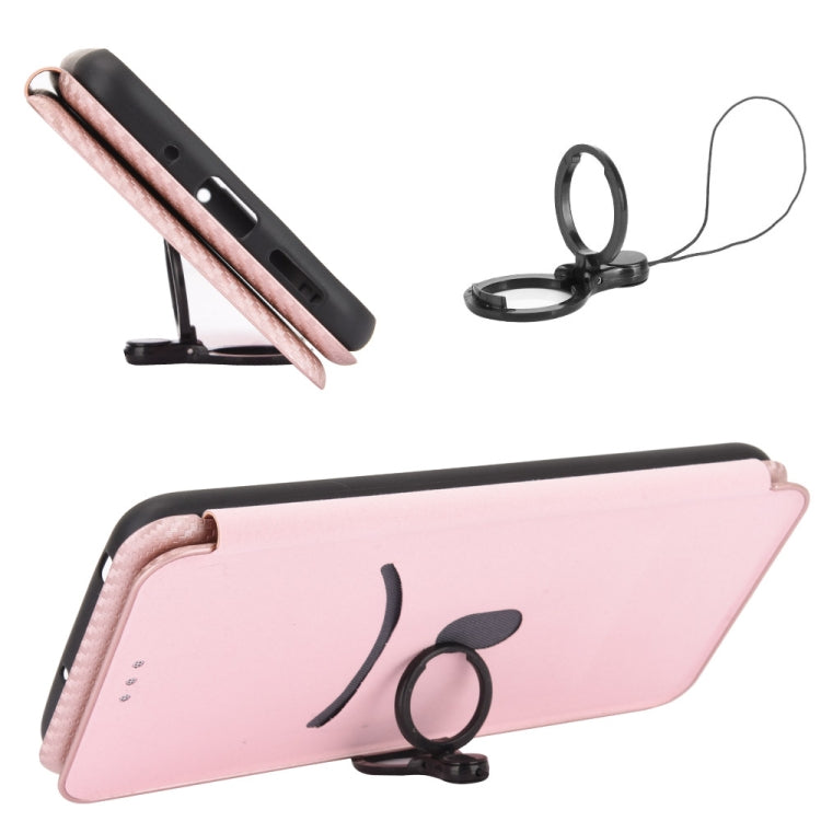 Carbon Fiber Texture Magnetic Horizontal Flip TPU + PC + PU Leather Case with Card Slot & Lanyard, For OPPO A53 / A32 (2020), For OPPO Reno3 Pro Overseas Version, For Doogee X95, For Asus Zenfone 7 ZS670KS / Zenfone 7 Pro ZS671KS                       ...
