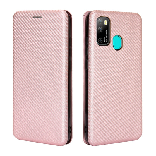 Galaxy S20 FE protective case front view showing leather texture and magnetic closure