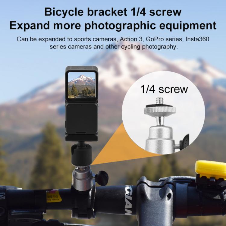 BRDRC Drone Remote Control Adapter Base Bicycle Holder, For DJI RC / RC 2