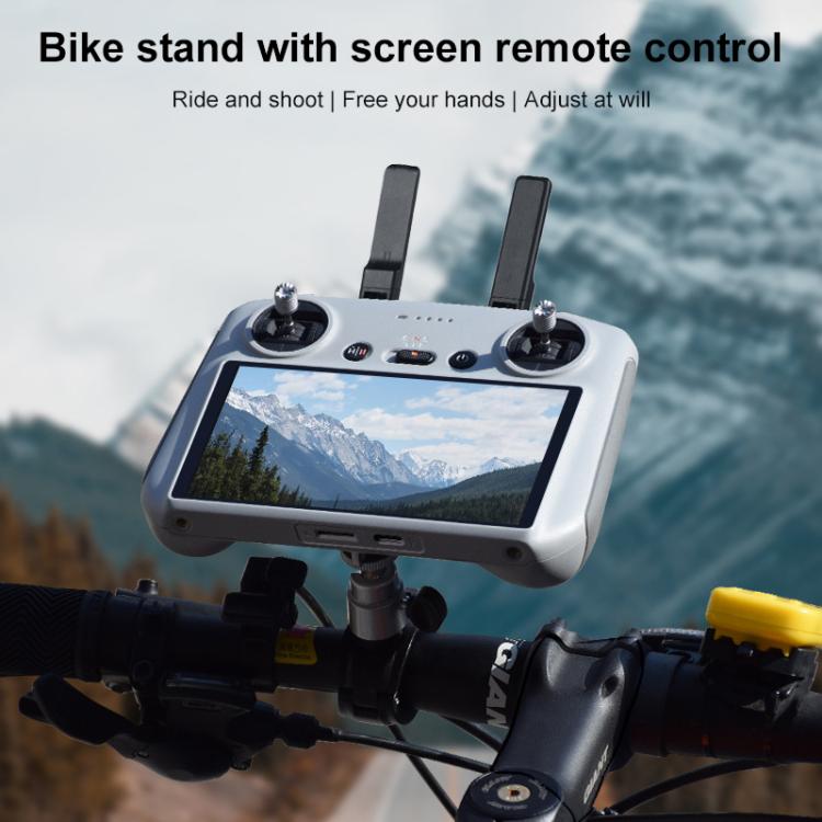 BRDRC Drone Remote Control Adapter Base Bicycle Holder, For DJI RC / RC 2