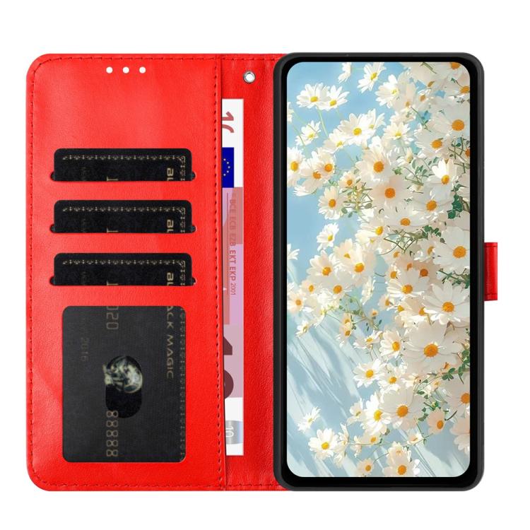 Daisy Embossed Leather Phone Case, For iPhone 17, For iPhone 17 Air