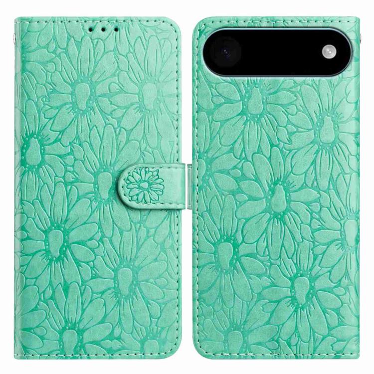 Daisy Embossed Leather Phone Case, For iPhone 17, For iPhone 17 Air