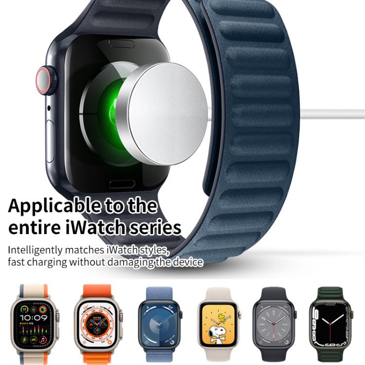For Apple Watch Series xDfind Magnetic Wireless Watch Charger, Type-C, USB-A