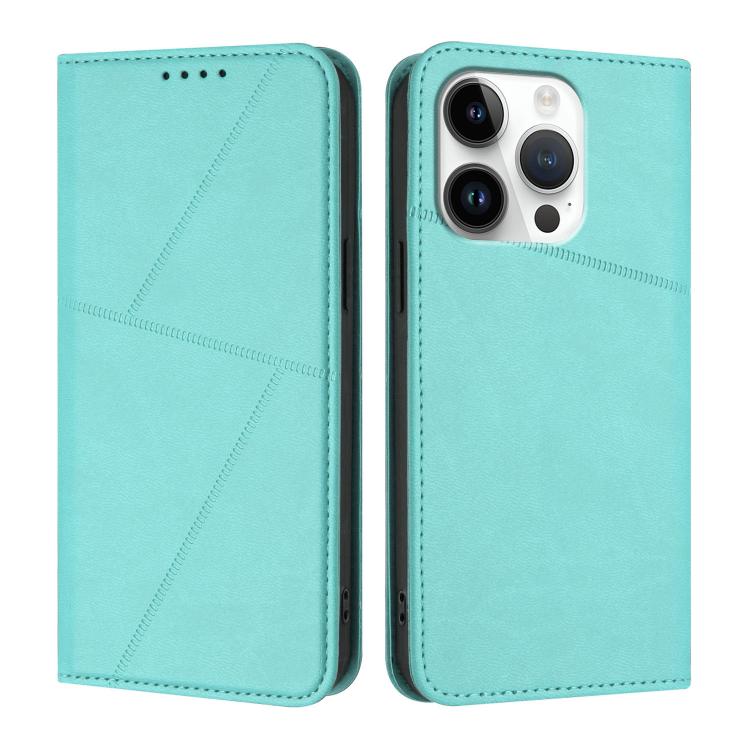 Strong Magnetic Frosted Flip Leather Phone Case, For iPhone 16 Pro, For iPhone 16 Plus, For iPhone 16