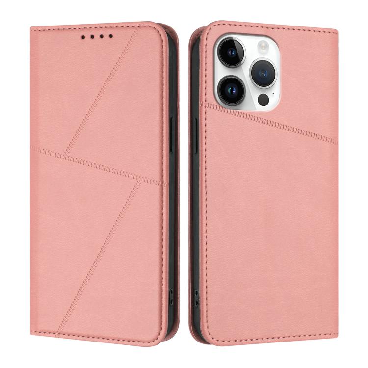 Strong Magnetic Frosted Flip Leather Phone Case, For iPhone 14 Pro, For iPhone 14 Pro Max, For iPhone SE 2022 / SE 2020 / 8 / 7
