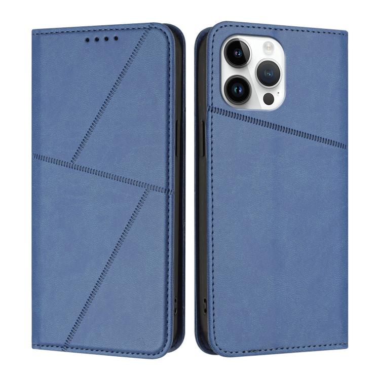 Strong Magnetic Frosted Flip Leather Phone Case, For iPhone 13 Pro Max, For iPhone 13 Pro, For iPhone 13