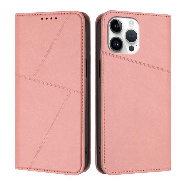 Strong Magnetic Frosted Flip Leather Phone Case, For iPhone 13 Pro Max, For iPhone 13 Pro, For iPhone 13