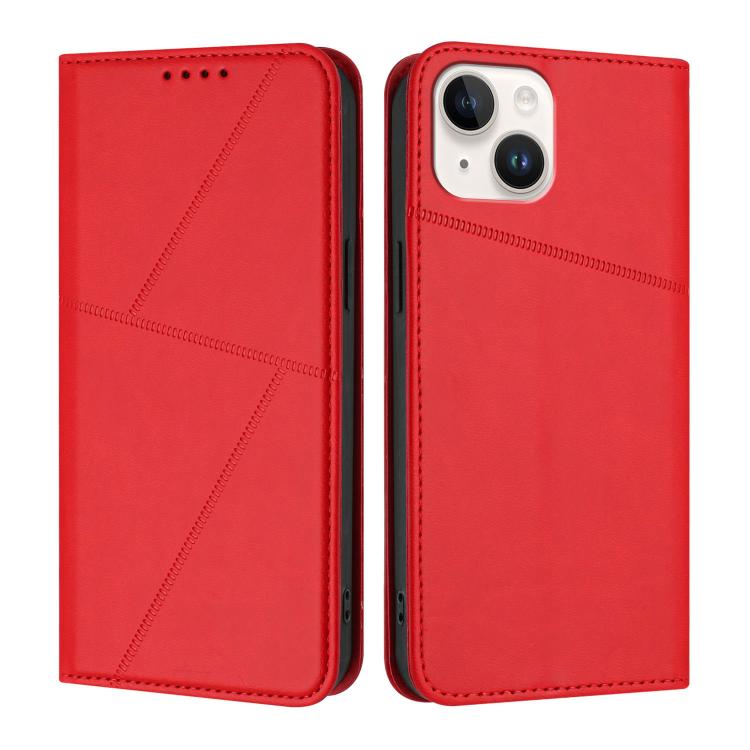 Strong Magnetic Frosted Flip Leather Phone Case, For iPhone 13 mini, For iPhone 12 / 12 Pro, For iPhone 12 Pro Max