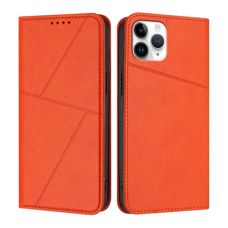 Strong Magnetic Frosted Flip Leather Phone Case, For iPhone 11 Pro, For iPhone X / XS, For iPhone XR