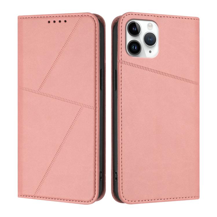 Strong Magnetic Frosted Flip Leather Phone Case, For iPhone 11 Pro, For iPhone X / XS, For iPhone XR