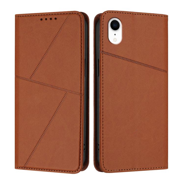 Strong Magnetic Frosted Flip Leather Phone Case, For iPhone 11 Pro, For iPhone X / XS, For iPhone XR
