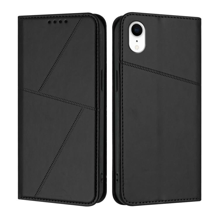 Strong Magnetic Frosted Flip Leather Phone Case, For iPhone 11 Pro, For iPhone X / XS, For iPhone XR