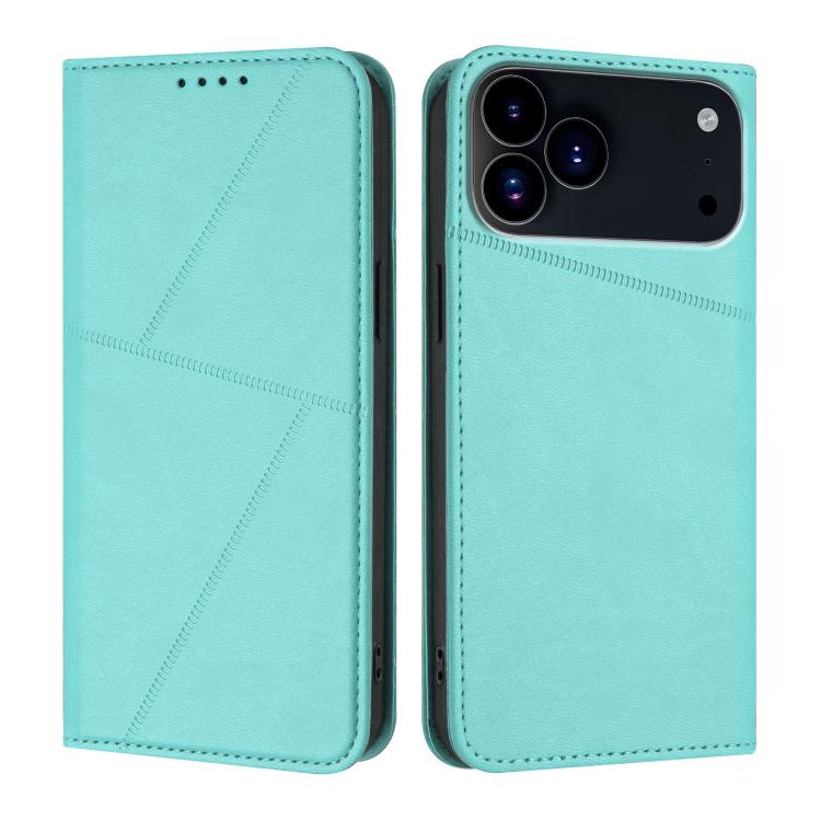 Strong Magnetic Frosted Flip Leather Phone Case, For iPhone 17 Pro Max, For iPhone 17 Pro, For iPhone 17