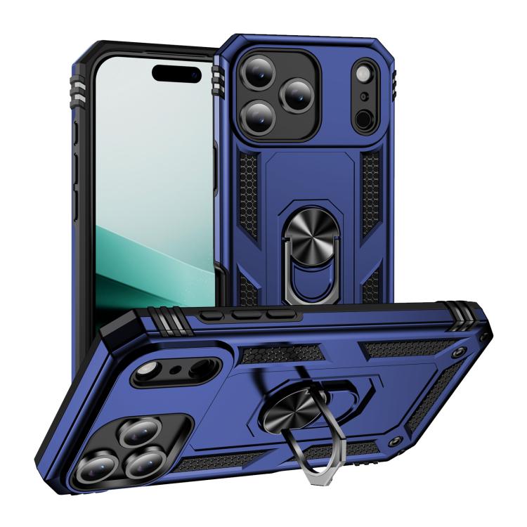 Shockproof TPU Hybrid PC Phone Case with Holder, For iPhone 17 Air