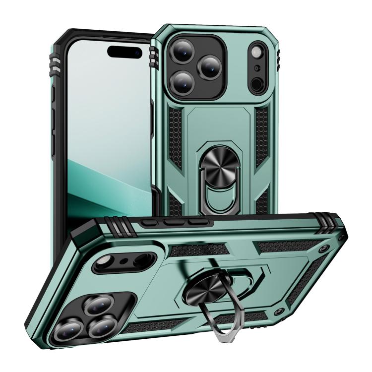 Shockproof TPU Hybrid PC Phone Case with Holder, For iPhone 17 Pro Max, For iPhone 17 Pro, For iPhone 17