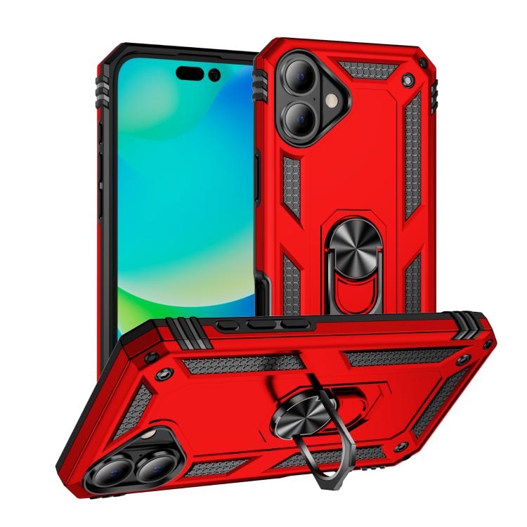 Shockproof TPU Hybrid PC Phone Case with Holder, For iPhone 17 Pro Max, For iPhone 17 Pro, For iPhone 17