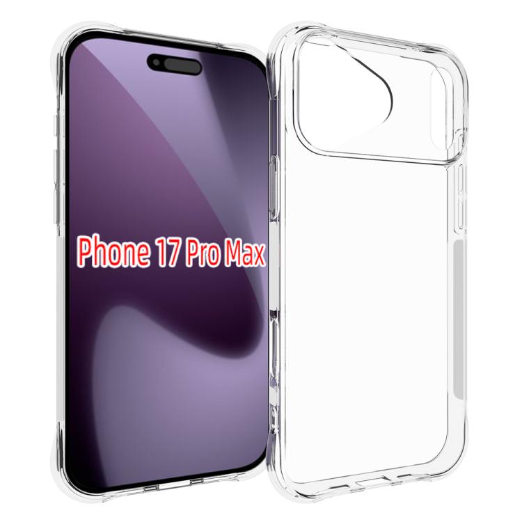 Big Hole Shockproof Non-slip Thickening TPU Phone Case, For iPhone 17 Pro Max, For iPhone 17 Pro
