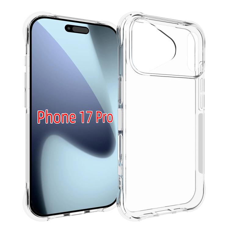 Big Hole Shockproof Non-slip Thickening TPU Phone Case, For iPhone 17 Pro Max, For iPhone 17 Pro