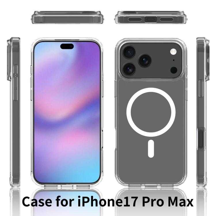 Scratchproof PC Hybrid TPU Magsafe Phone Case, For iPhone 17 Pro Max, For iPhone 17 Pro, For iPhone 17, For iPhone 17 Air