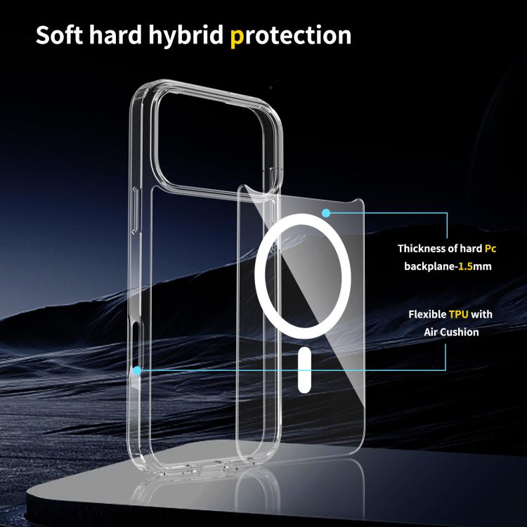 Scratchproof PC Hybrid TPU Magsafe Phone Case, For iPhone 17 Pro Max, For iPhone 17 Pro, For iPhone 17, For iPhone 17 Air