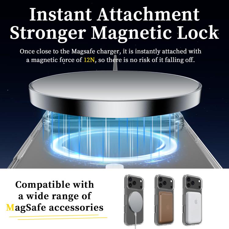 Scratchproof PC Hybrid TPU Magsafe Phone Case, For iPhone 17 Pro Max, For iPhone 17 Pro, For iPhone 17, For iPhone 17 Air