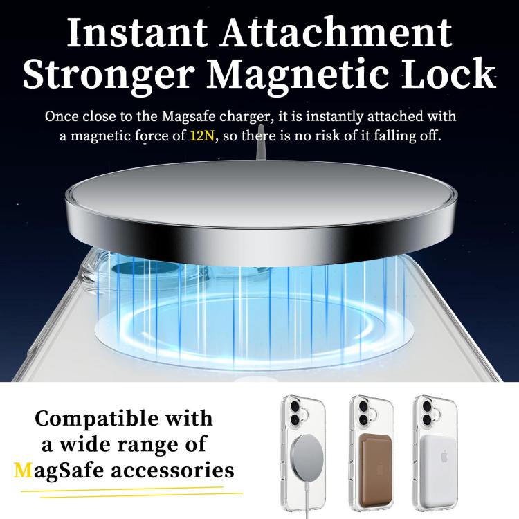 Scratchproof PC Hybrid TPU Magsafe Phone Case, For iPhone 17 Pro Max, For iPhone 17 Pro, For iPhone 17, For iPhone 17 Air
