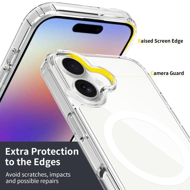 Scratchproof PC Hybrid TPU Magsafe Phone Case, For iPhone 17 Pro Max, For iPhone 17 Pro, For iPhone 17, For iPhone 17 Air