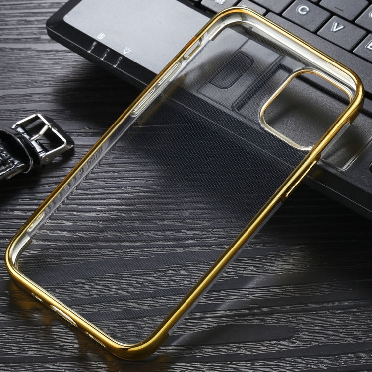 Coque de protection souple en TPU avec galvanoplastie en trois étapes, pour iPhone 12 mini, iPhone 12/12 Pro et iPhone 12 Pro Max
