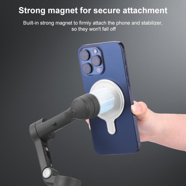 Magnetic MagSafe Adapter Phone Holder For DJI Osmo Mobile 6 / 7 / 7P