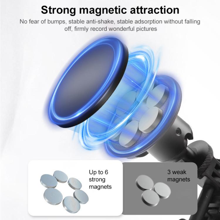Aluminum Alloy Desktop Base, Strong Magnetic Round Base, Strong Magnetic Round Base Kit