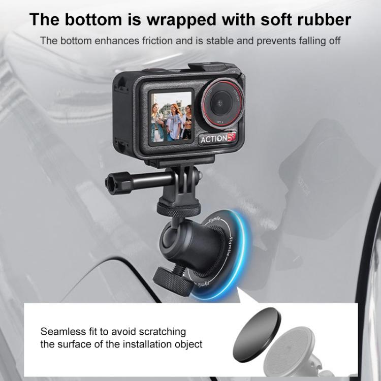 Aluminum Alloy Desktop Base, Strong Magnetic Round Base, Strong Magnetic Round Base Kit