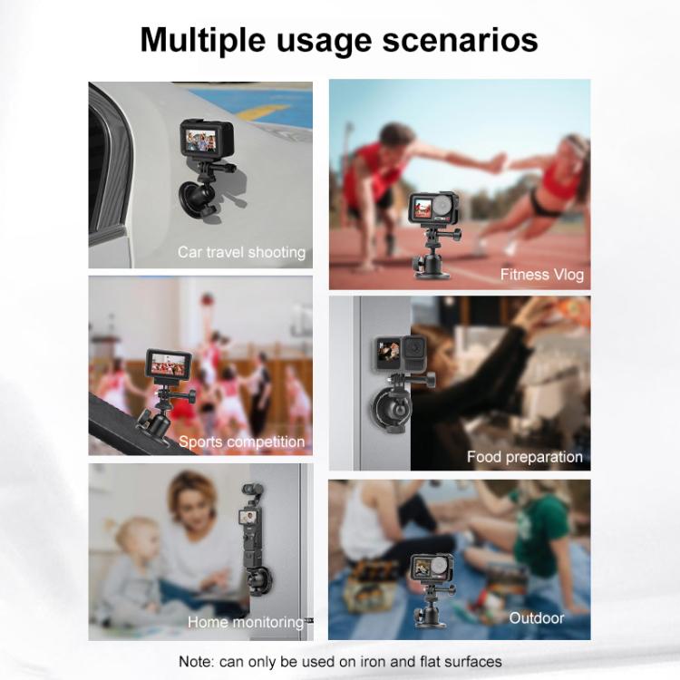 Aluminum Alloy Desktop Base, Strong Magnetic Round Base, Strong Magnetic Round Base Kit