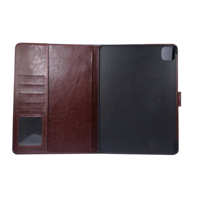 Étui de protection horizontal en cuir texturé denim pour iPad Air 2022/2020 10.9, avec support, emplacements pour cartes, portefeuille, cadre photo et fonction veille/réveil.
