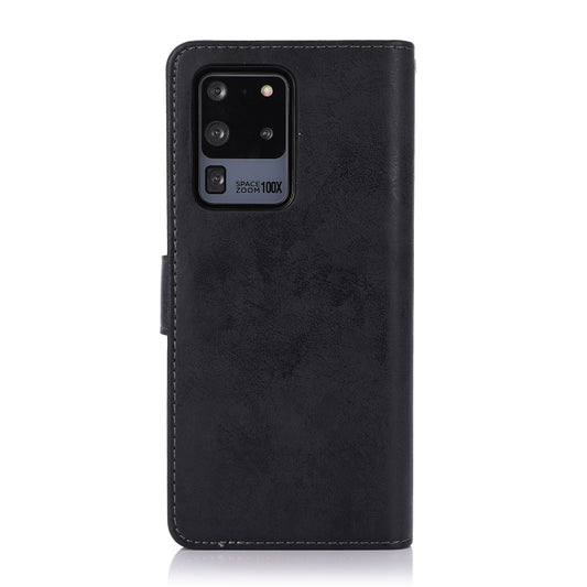 2 in 1 magnetic horizontal flip phone case Samsung S20+ side profile