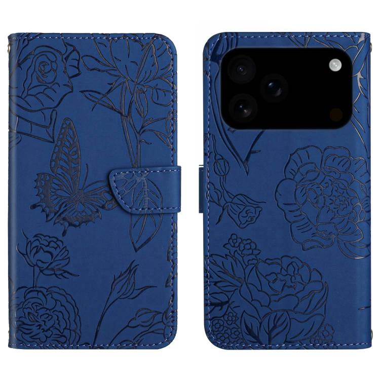 Skin Feel Butterfly Embossed Flip Leather Phone Case, For iPhone 17 Pro Max, For iPhone 17 Pro, For iPhone 17, For iPhone 17 Air