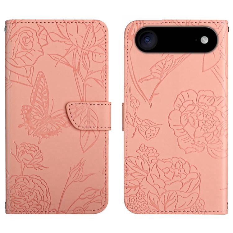 Skin Feel Butterfly Embossed Flip Leather Phone Case, For iPhone 17 Pro Max, For iPhone 17 Pro, For iPhone 17, For iPhone 17 Air