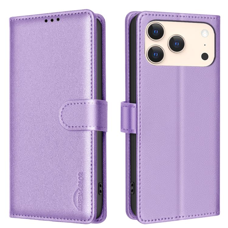 Litchi Texture RFID Anti-theft Leather Phone Case, For iPhone 17 Pro Max, For iPhone 17 Pro, For iPhone 17, For iPhone 17 Air