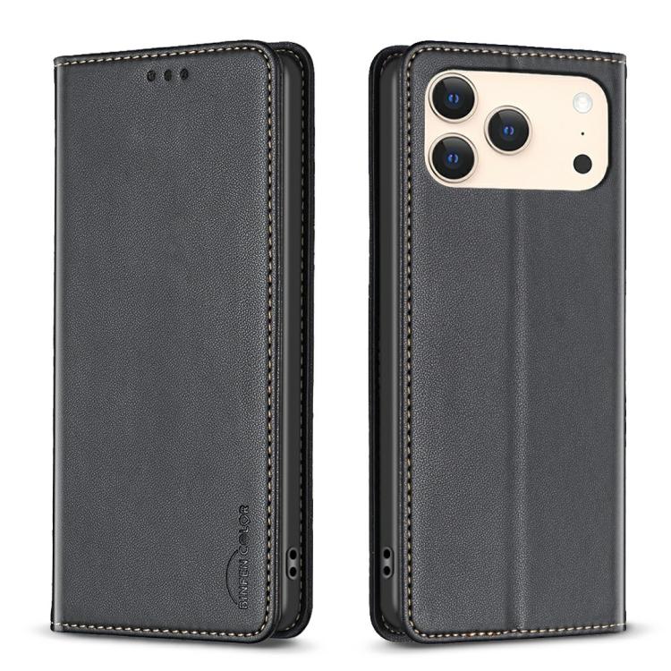 Magnetic Leather Phone Case, For iPhone 17 Pro Max