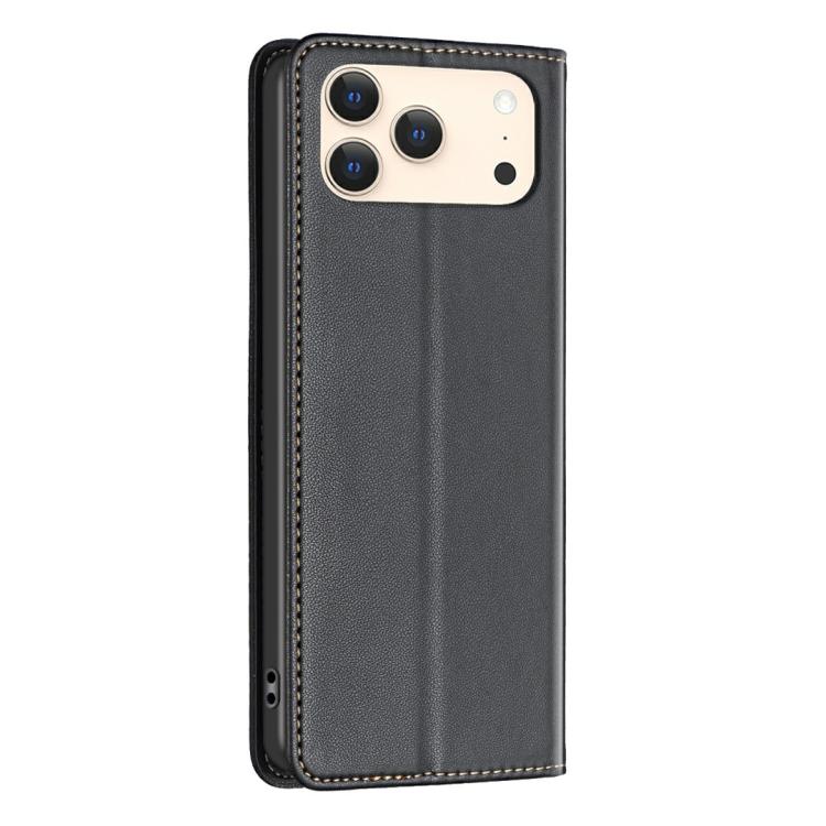 Magnetic Leather Phone Case, For iPhone 17 Pro Max
