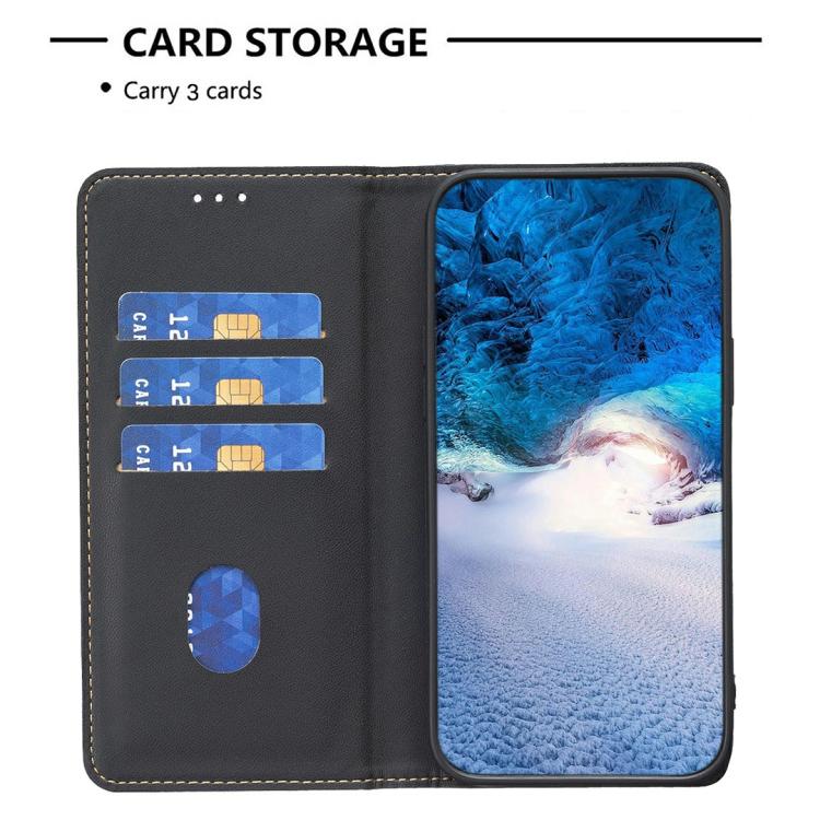 Magnetic Leather Phone Case, For iPhone 17 Pro Max
