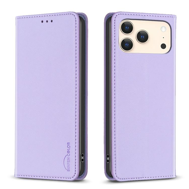 Magnetic Leather Phone Case, For iPhone 17 Pro Max