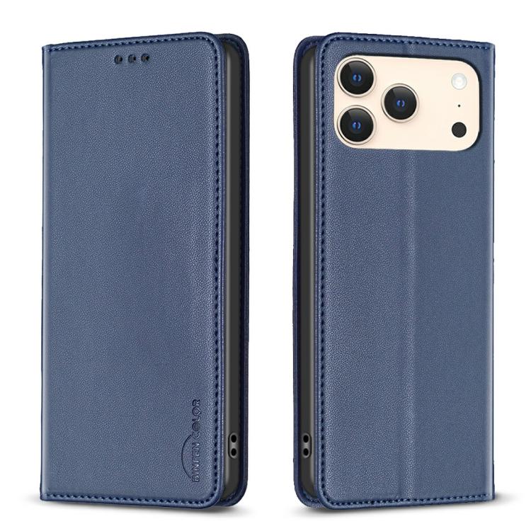Magnetic Leather Phone Case, For iPhone 17 Pro Max